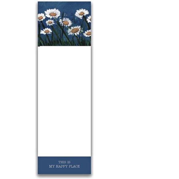 Happy List Pad | Primitives By Kathy Primitives by Kathy - Magnetic List Notepad - This is My Happy Place